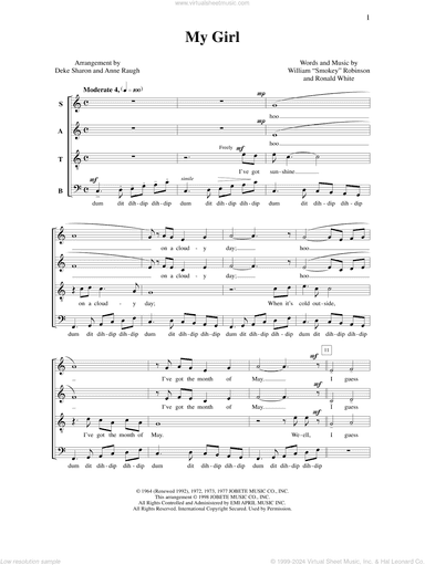 My Girl (arr. Deke Sharon)