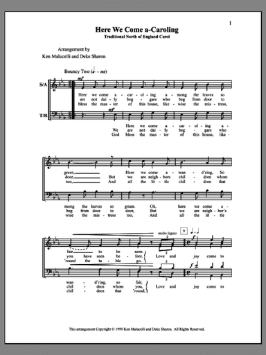 Here We Come A-Caroling