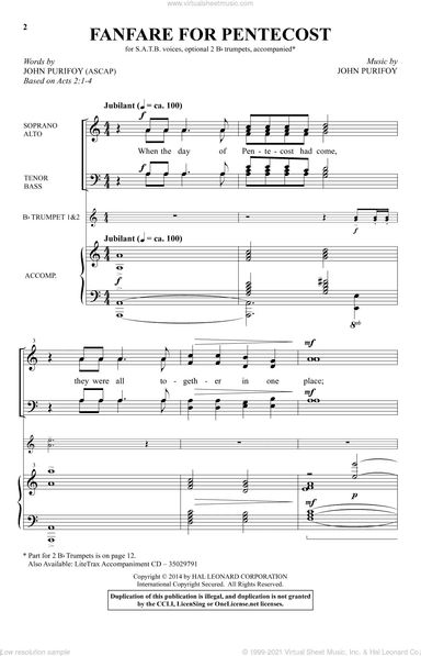 Fanfare For Pentecost