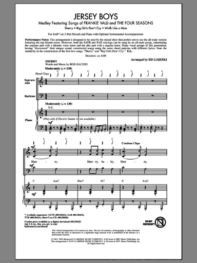 Jersey Boys Medley