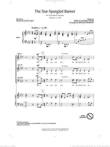 The Star Spangled Banner (arr. Roger Emerson)