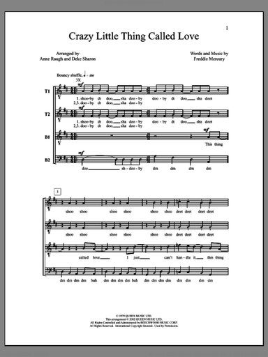 Crazy Little Thing Called Love (arr. Deke Sharon)