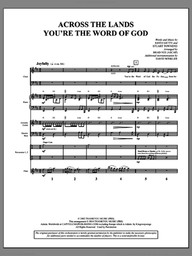 Across the Lands You're the Word of God (COMPLETE)