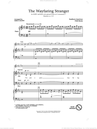 Wayfaring Stranger