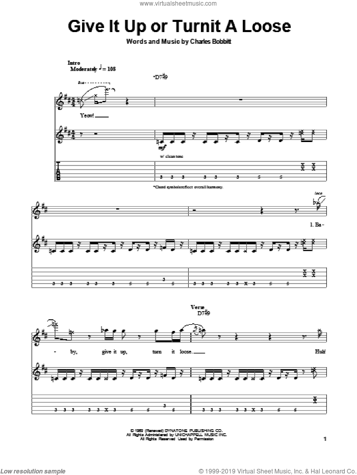 Give It Up Or Turnit A Loose