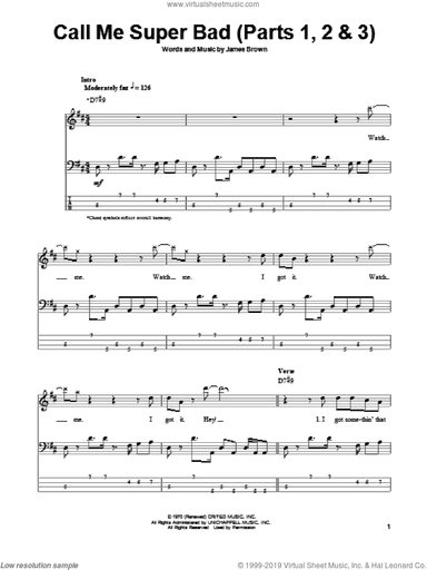 Call Me Super Bad (Parts 1, 2 and 3)