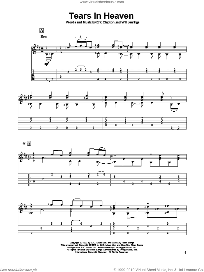 Tears In Heaven