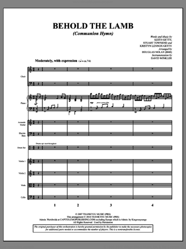Behold the Lamb (Communion Hymn) (COMPLETE)