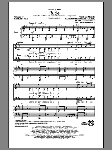 Rude (arr. Mark Brymer)