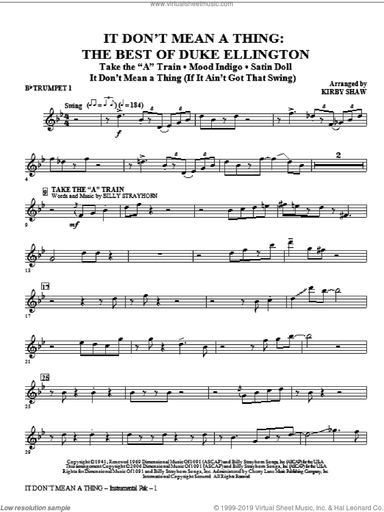 It Don't Mean A Thing: The Best Of Duke Ellington (Medley)