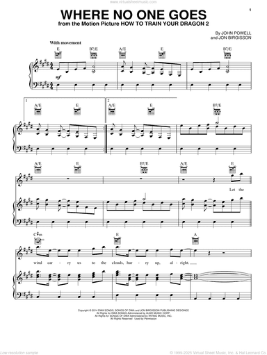 Where No One Goes (from How to Train Your Dragon 2)
