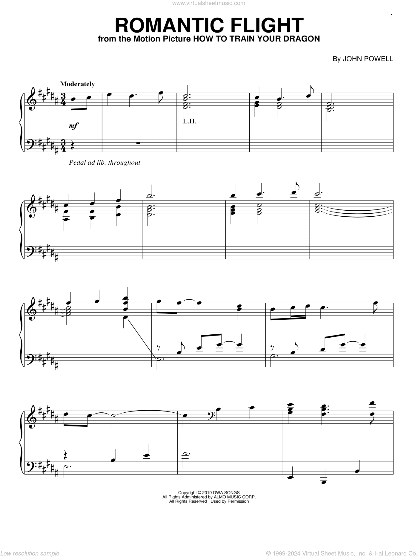 Romantic Flight (from How to Train Your Dragon)