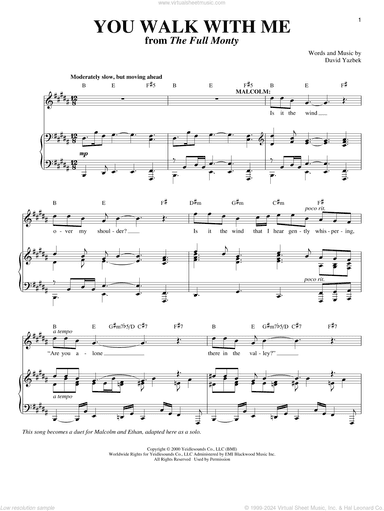 You Walk With Me (from The Full Monty)