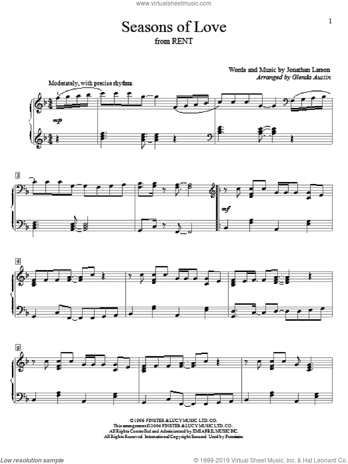 Seasons Of Love (from Rent)