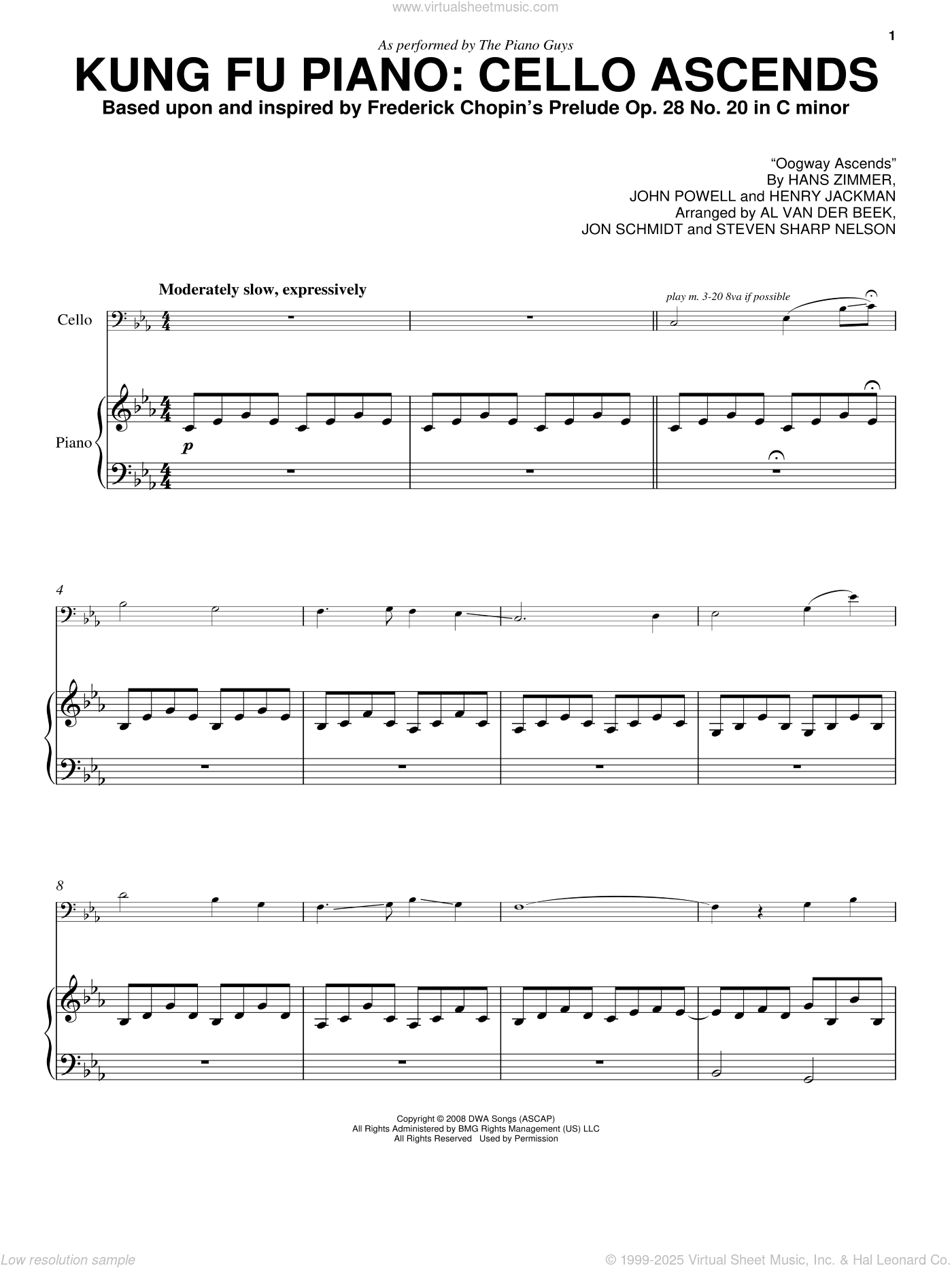 Kung Fu Piano: Cello Ascends