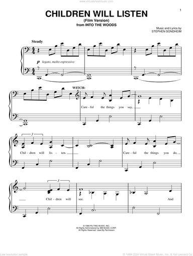 Children Will Listen (Film Version) (from Into The Woods)