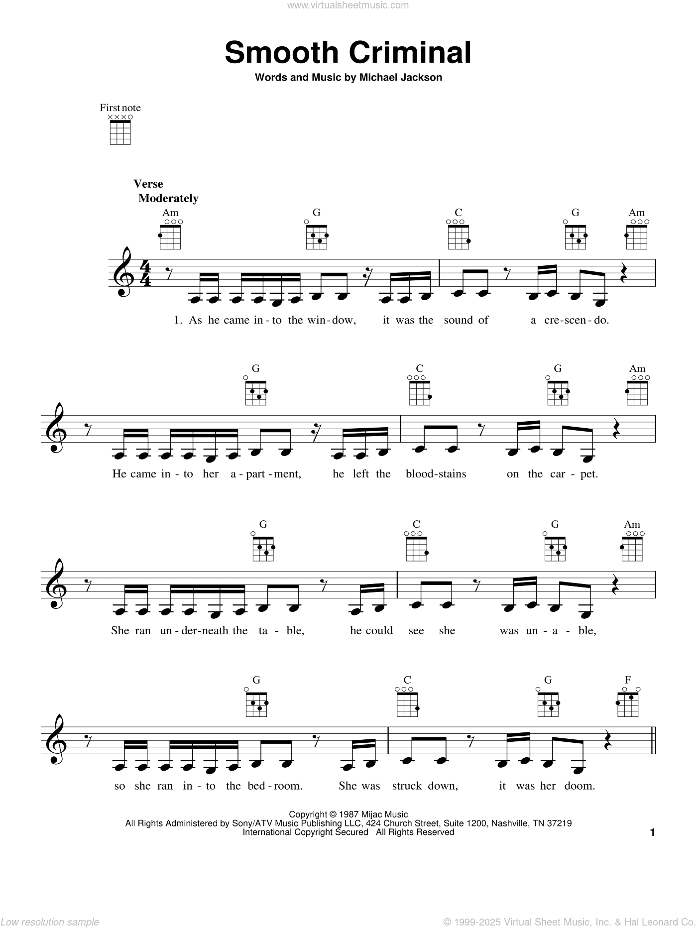 Smooth Criminal