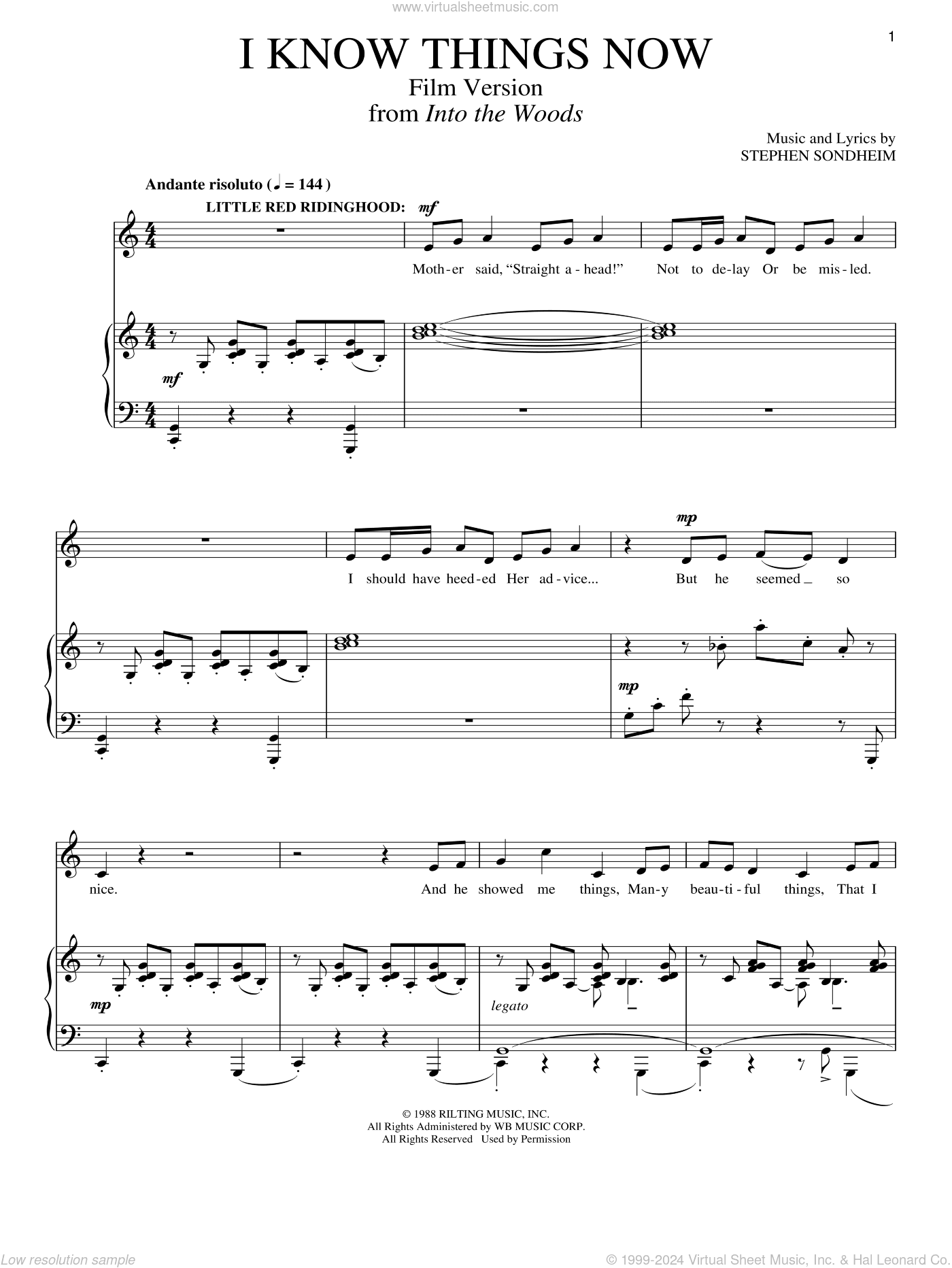 I Know Things Now (Film Version) (from Into The Woods)