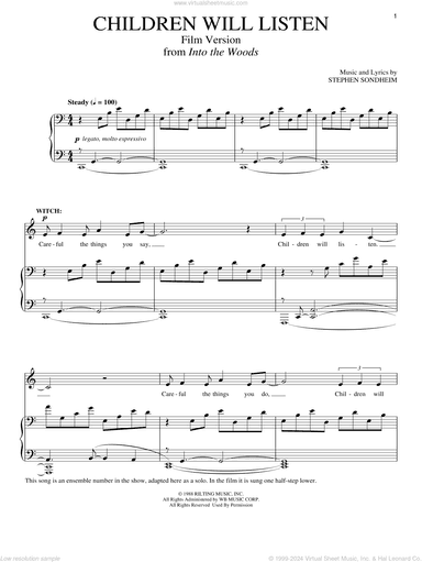 Children Will Listen (Film Version) (from Into The Woods)