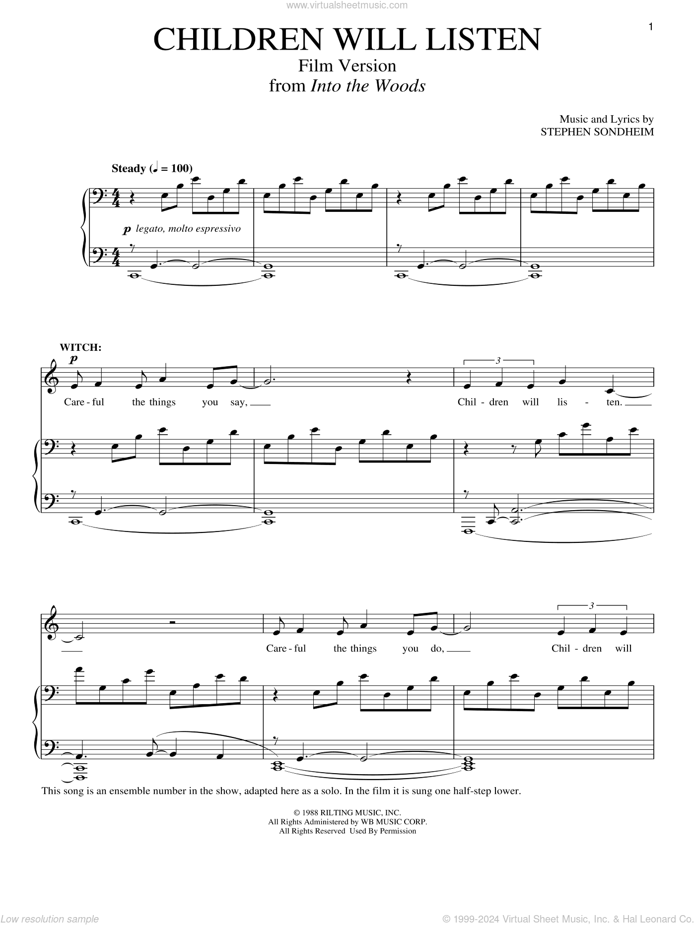 Children Will Listen (Film Version) (from Into The Woods)