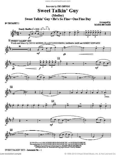 Sweet Talkin' Guy, music of the chiffons (medley)