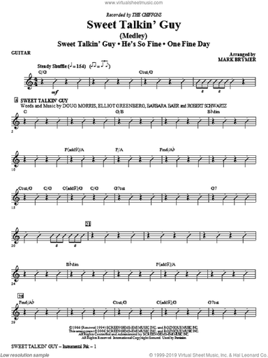 Sweet Talkin' Guy, music of the chiffons (medley)