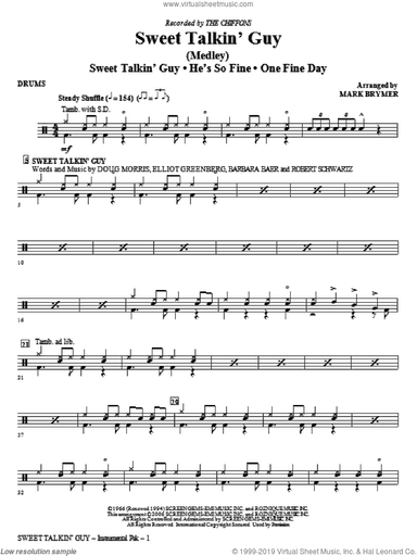 Sweet Talkin' Guy, music of the chiffons (medley)