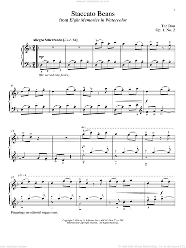 Staccato Beans (arr. Richard Walters)