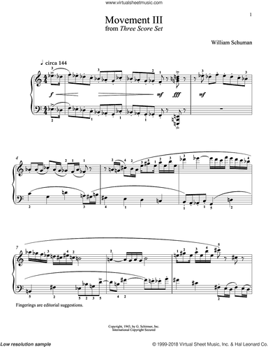 Movement III