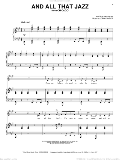 And All That Jazz