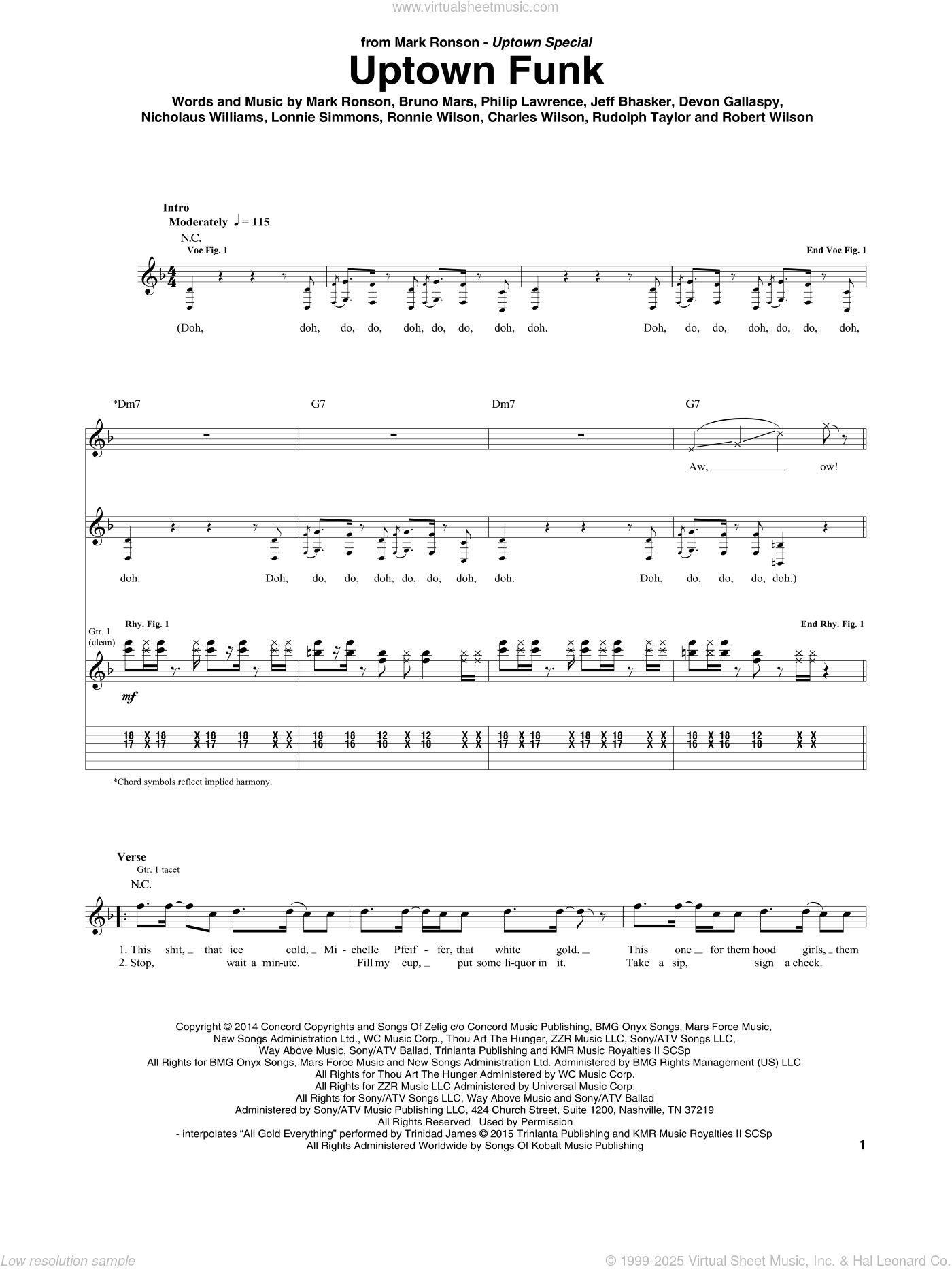 Uptown Funk (feat. Bruno Mars)