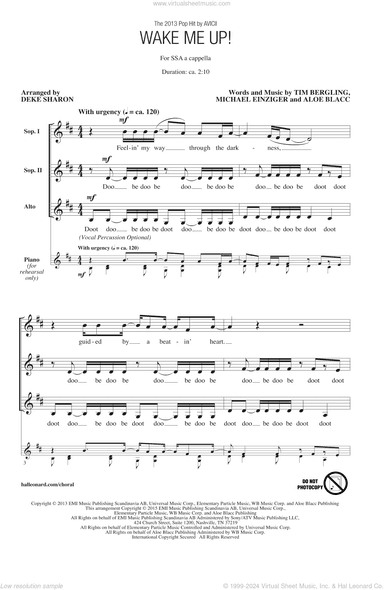 Wake Me Up! (arr. Deke Sharon)