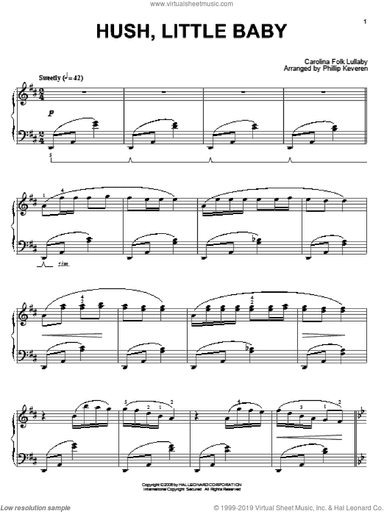 Hush Little Baby (arr. Phillip Keveren)