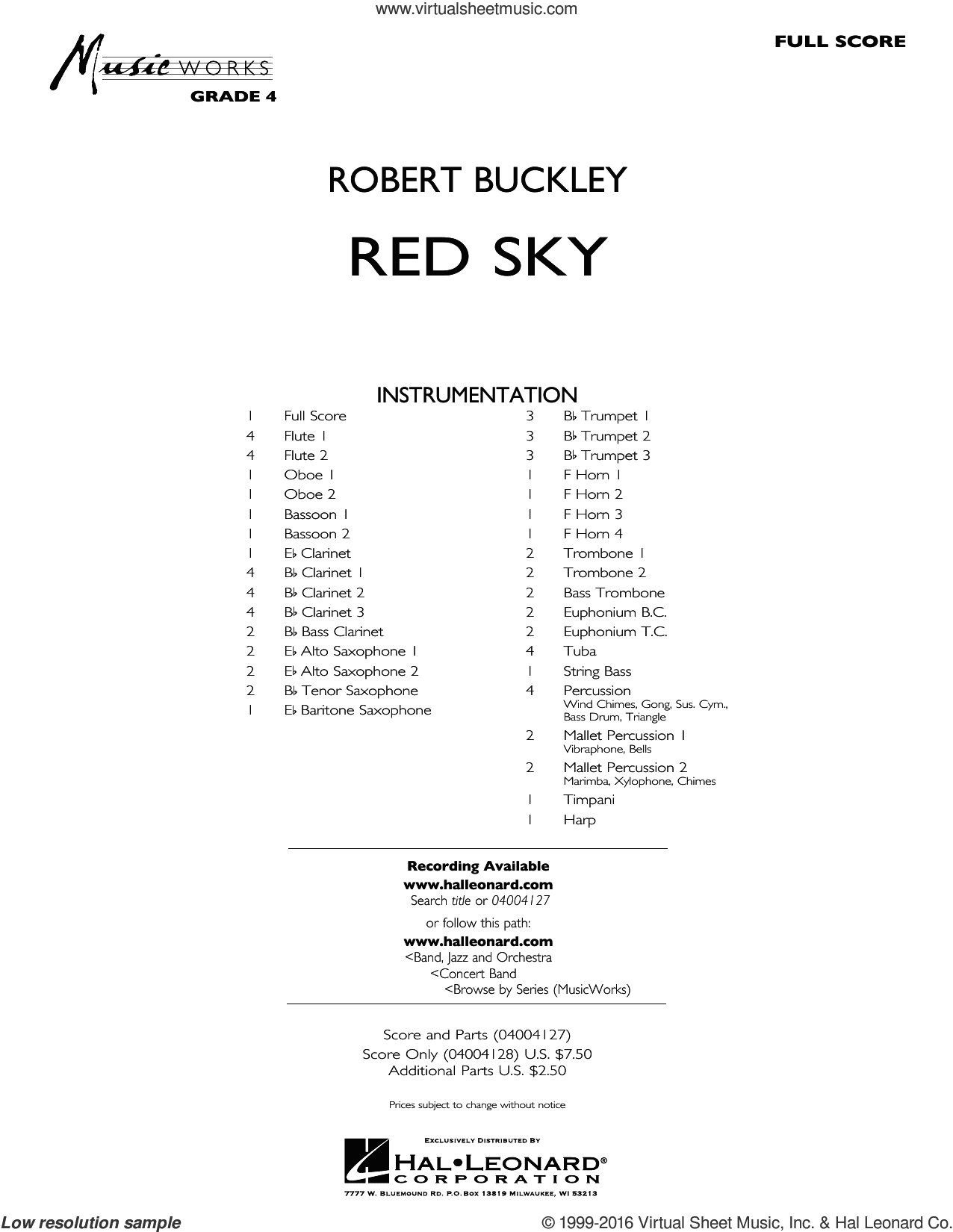 Red Sky (Digital Only)