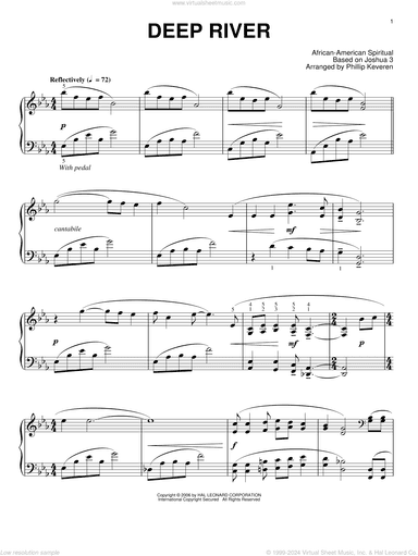 Deep River (arr. Phillip Keveren)