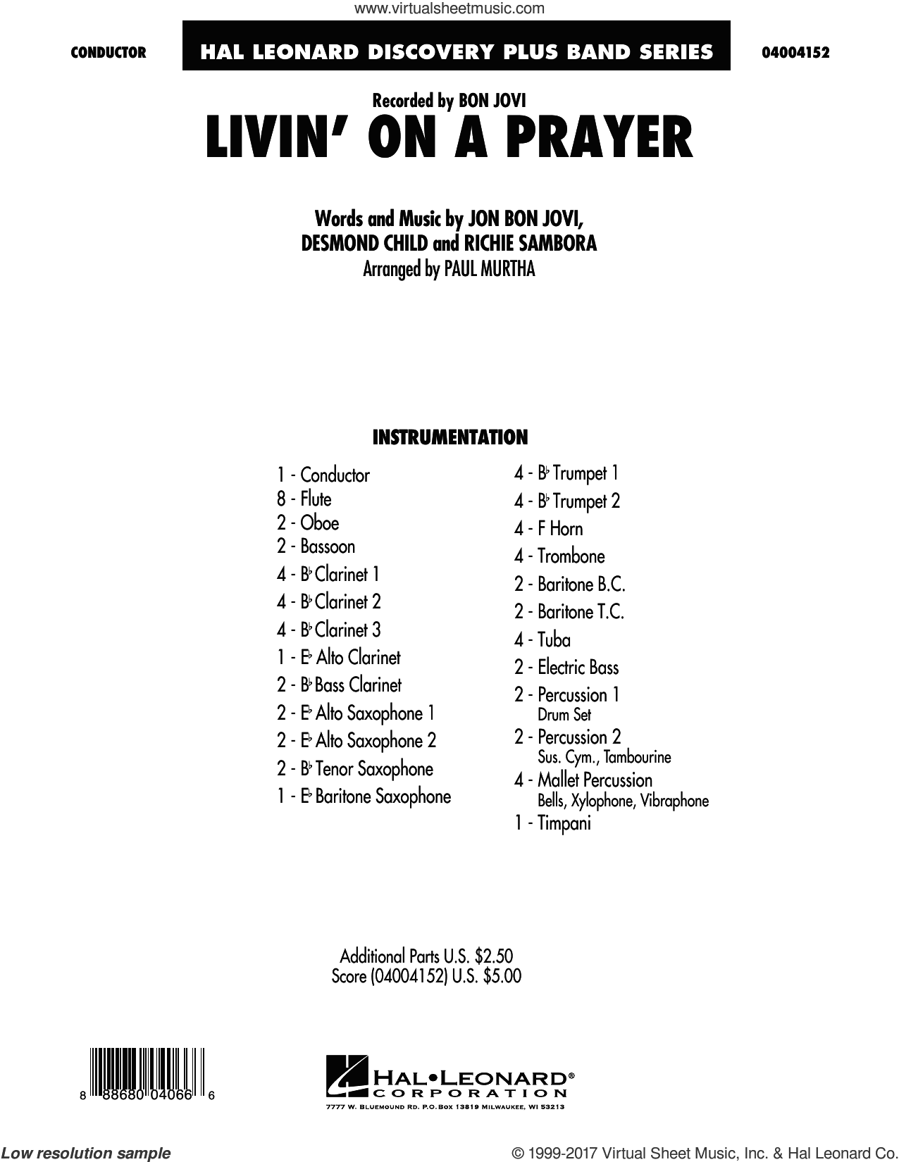 Livin' On A Prayer (COMPLETE)