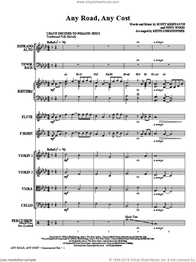 Any Road, Any Cost (arr. Keith Christopher)