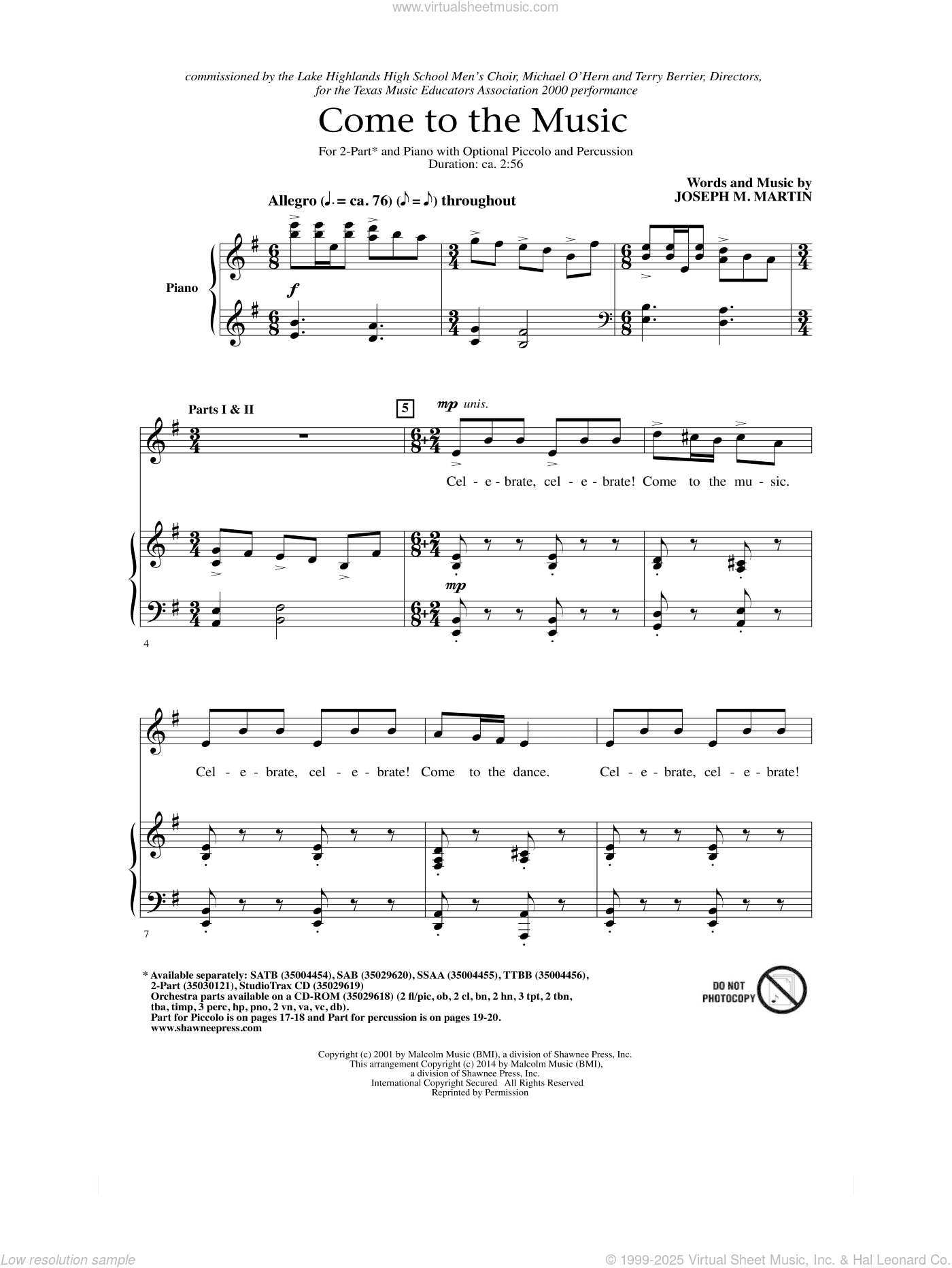 Come To The Music