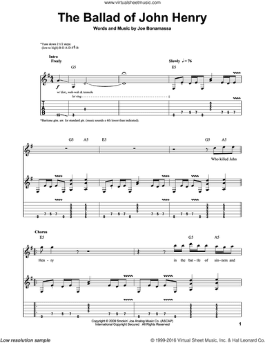 The Ballad Of John Henry