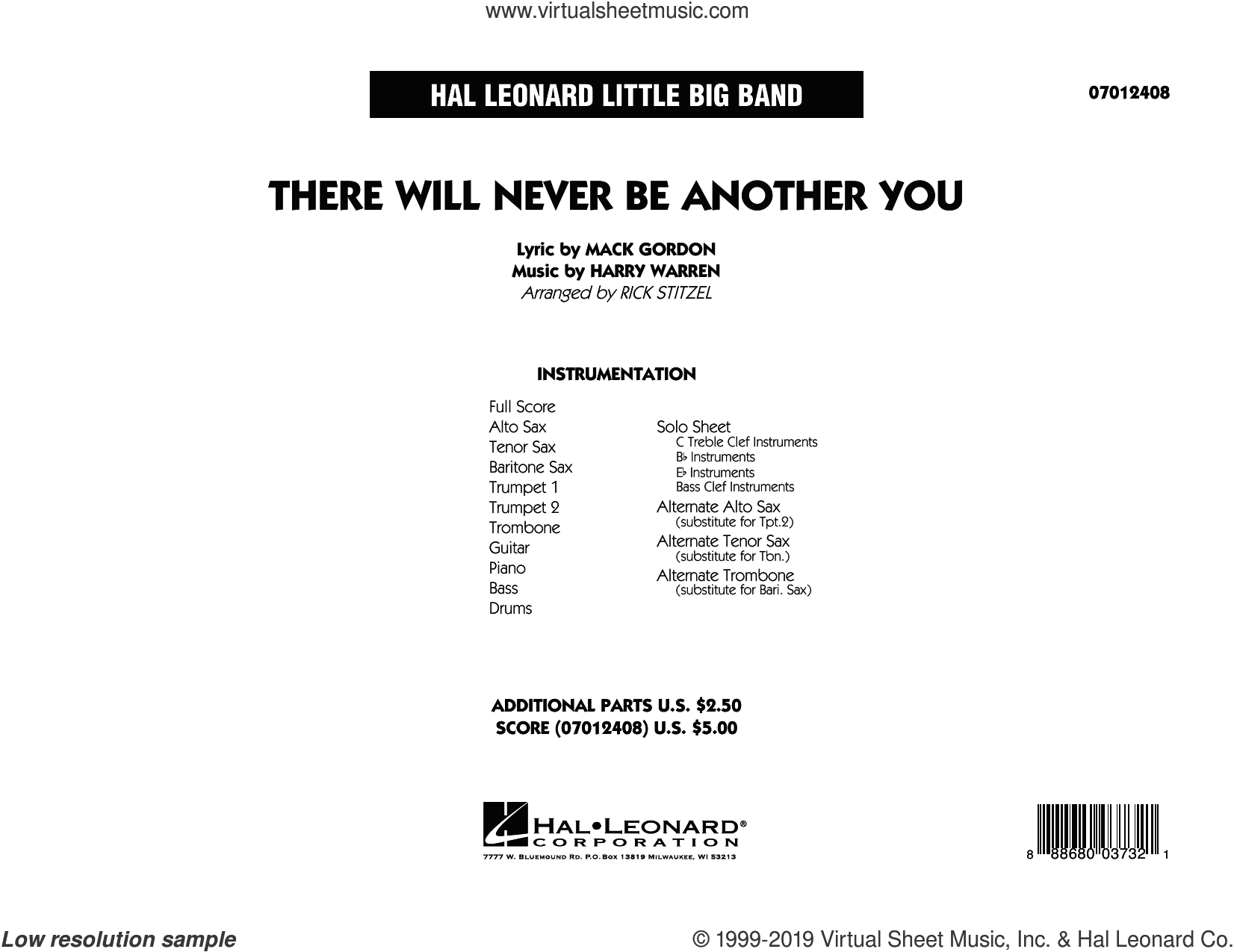 There Will Never Be Another You (COMPLETE)