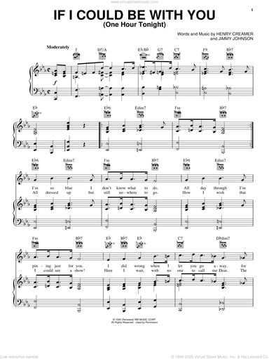 If I Could Be With You (One Hour Tonight)