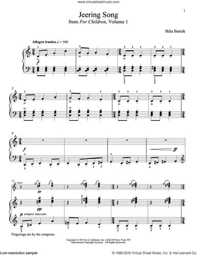 Jeering Song