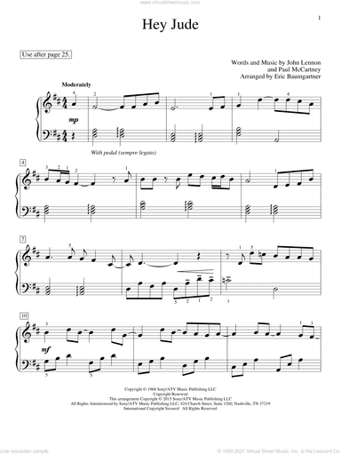 Hey Jude (arr. Eric Baumgartner)