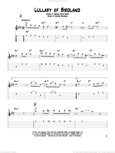 Lullaby Of Birdland