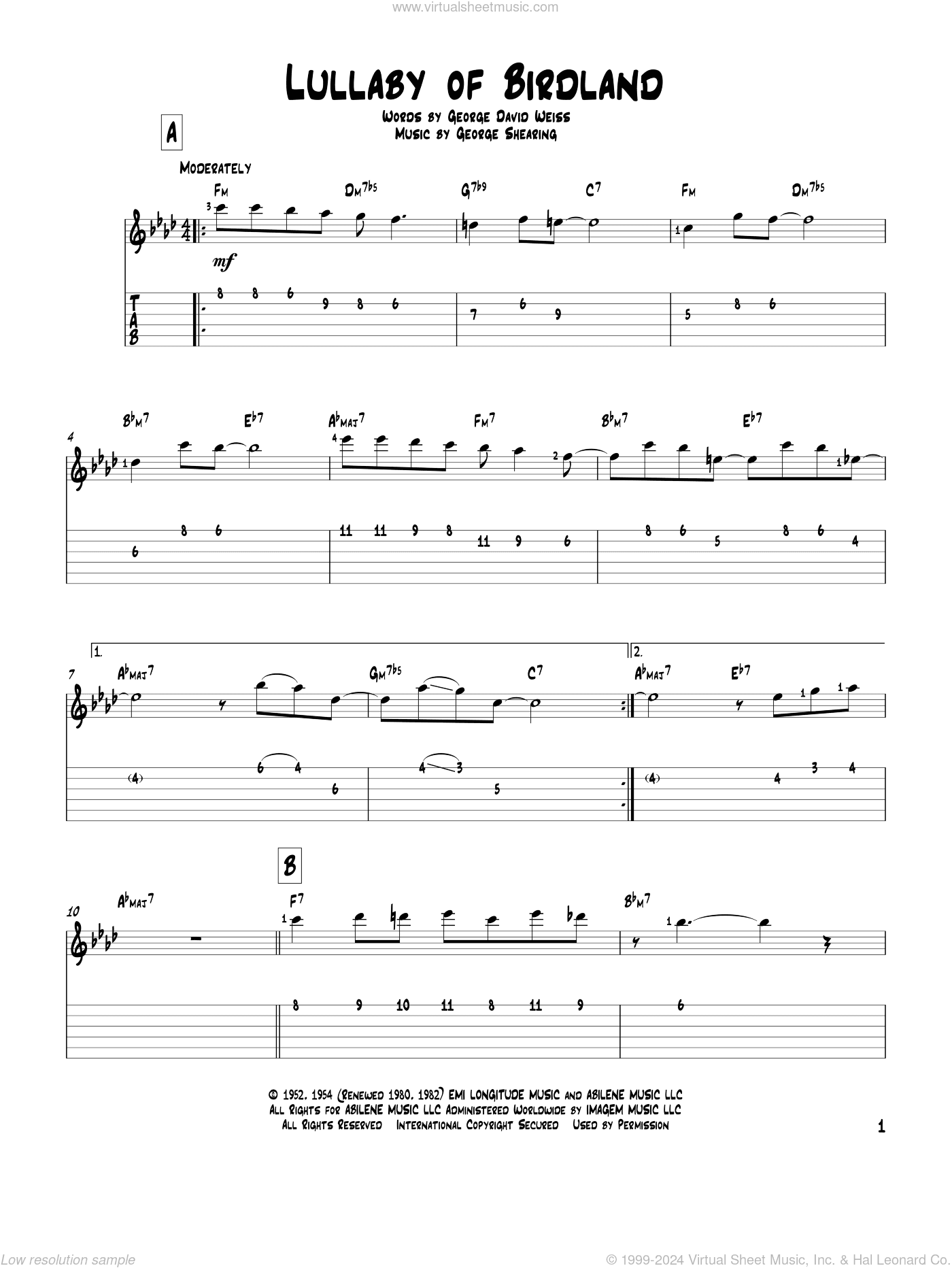 Lullaby Of Birdland