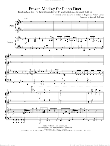 "Frozen" Piano Medley (arr. Jason Lyle Black)
