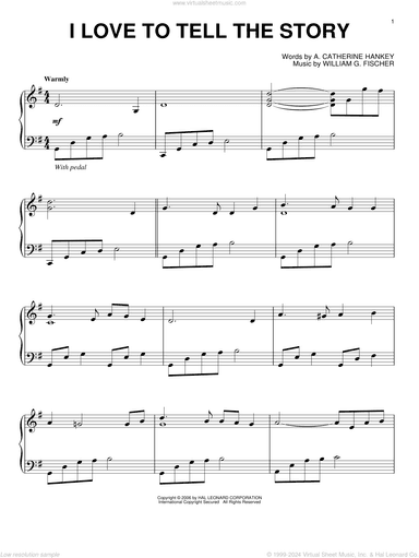 I Love To Tell The Story (arr. John Leavitt)