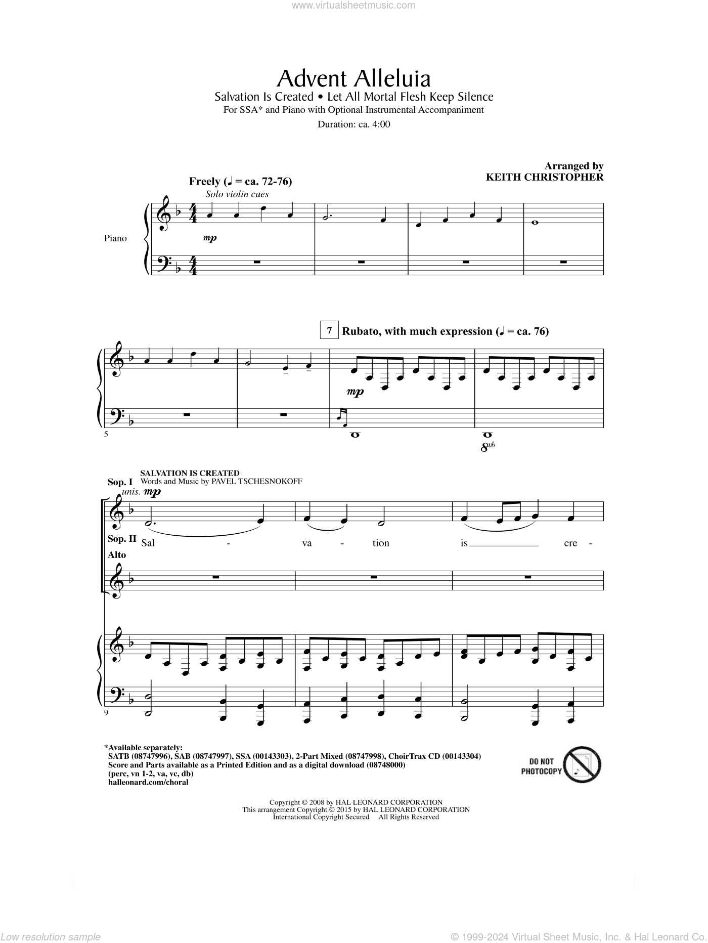 Advent Alleluia