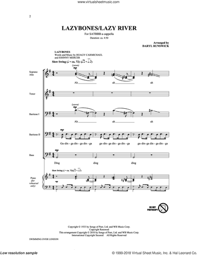 Lazybones/Lazy River