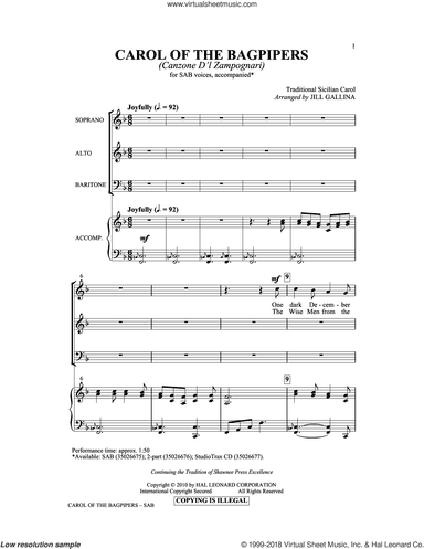 Carol Of The Bagpipers (Canzone D'l Zampognari)